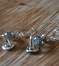 Witch hat earrings with crystals - Image 3