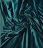 4 meters Velvet fabric bottle green 58"wide strech 