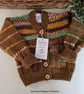 Designer Jaeger Merino Wool Baby Cardigan 9-18 months size  - Image 7