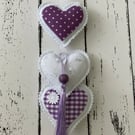 Handmade Hanging Heart Decoration 