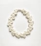 Neutral necklaces made with cotton, Lily Necklace, Mother's Day Gifts - Image 4