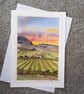 First Cut. Blank Card. Original Painting. 260155 - Image 3