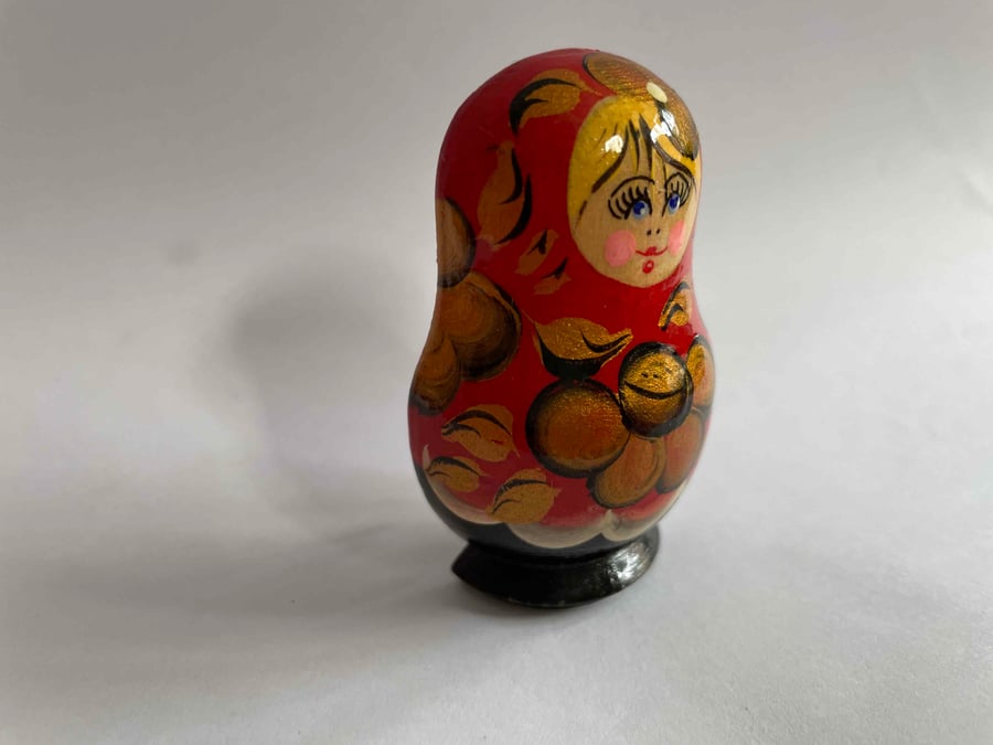 Russian Doll Brooch & Hair Clip Perfectly Imperfect 