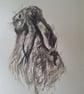 Rustic rabbit  floppy ears painting  - Image 2