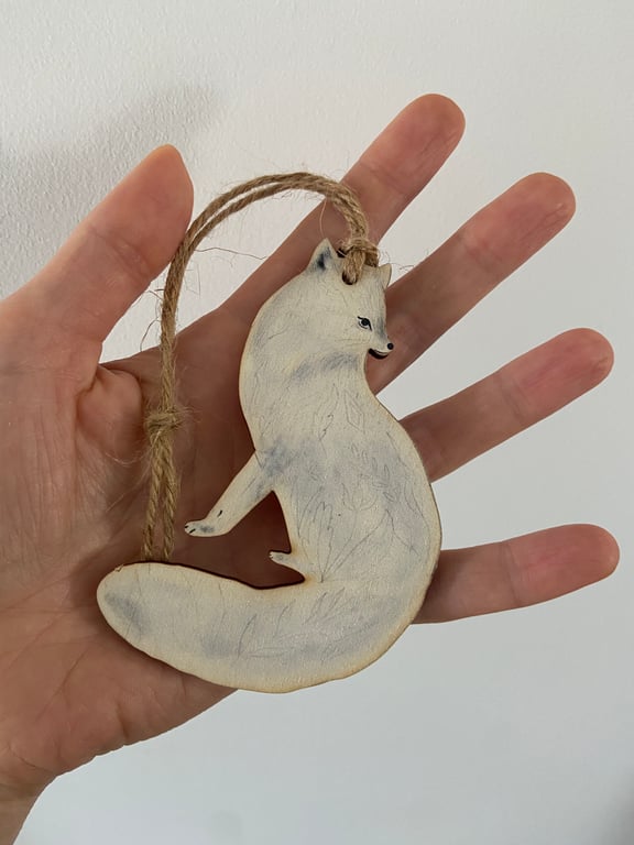 Fox Christmas Tree Decoration