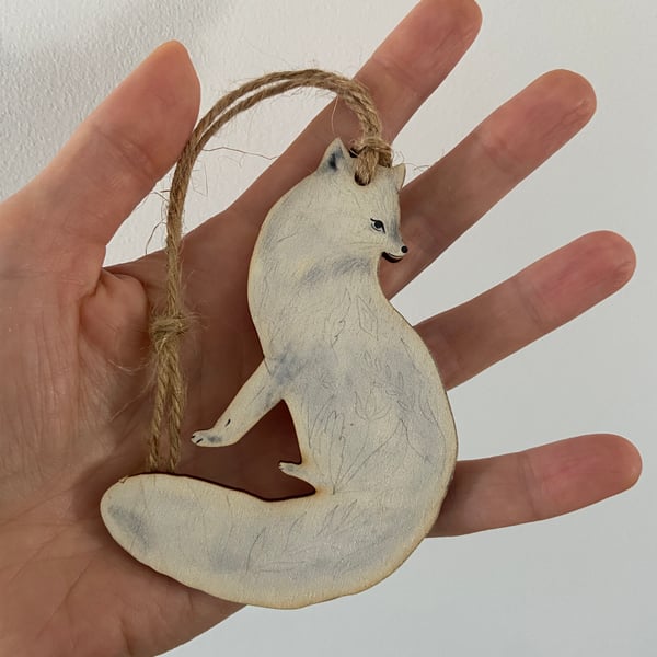 Fox Christmas Tree Decoration