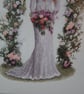 Complete Framed Bridal Cross Stitch – Laura from a design by John Clayton  - Image 6