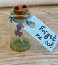 Forget-me-not memorial message in a jar for breavement or loss - Image 7