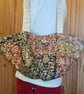 Indian block print shoulder bag: patchwork design - Image 2