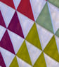 Rainbow, triangle quilt - Image 3