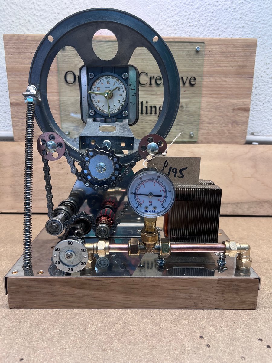 Unique unusual Table clock