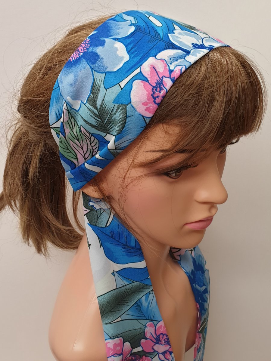 Tie back women Bohemian style summer head scarf... - Folksy