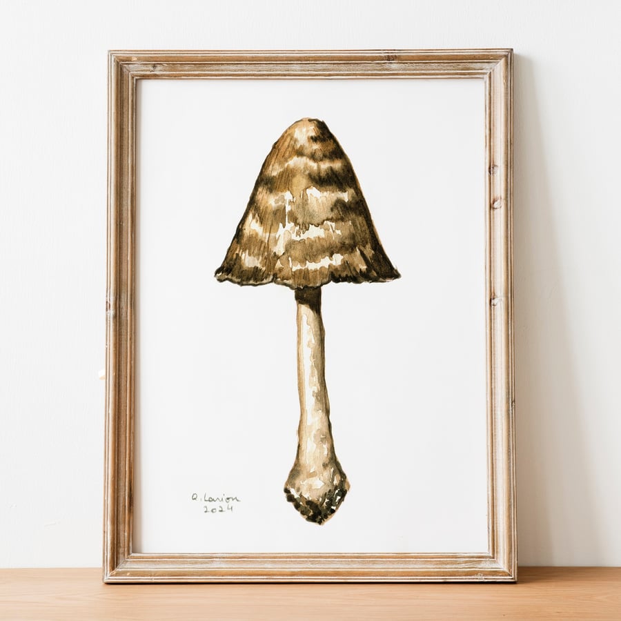Magpie Inkcap A5 Inkjet Print