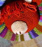 Crochet Highland Cow Head Wreath - Image 2