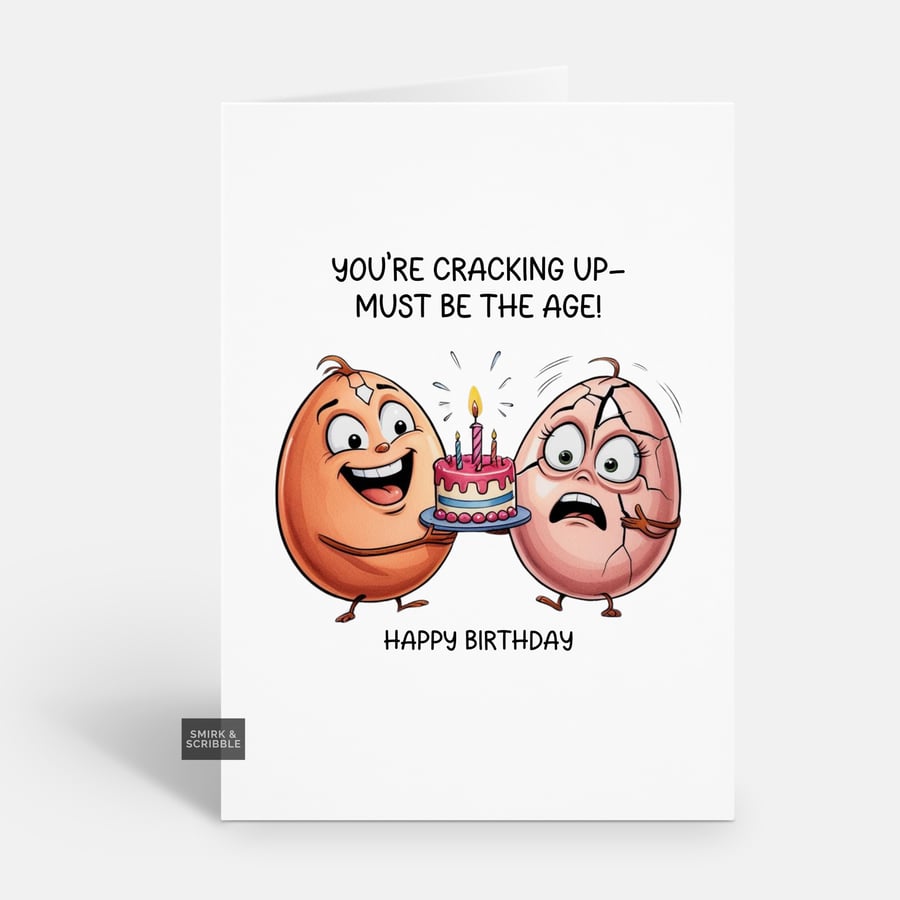 Unique Funny Birthday Card For Him Or Her 