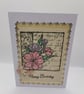 Handmade Flower Birthday Card - Image 6