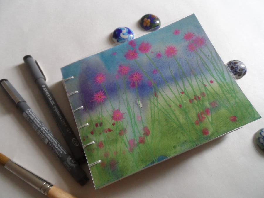 An original watercolour painting turned into a book (no. 36) 