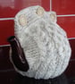 Three To Four Cup Tea Cosy With Buttons And Cables (A84) - Image 5