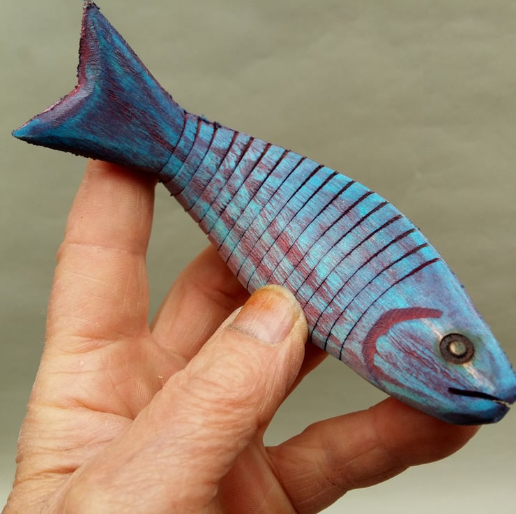 articulating fish Folksy
