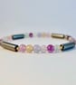 Fluorite & Hematite Bracelet, Birthday, Anniversary, Thank You, Gifts For Her - Image 1