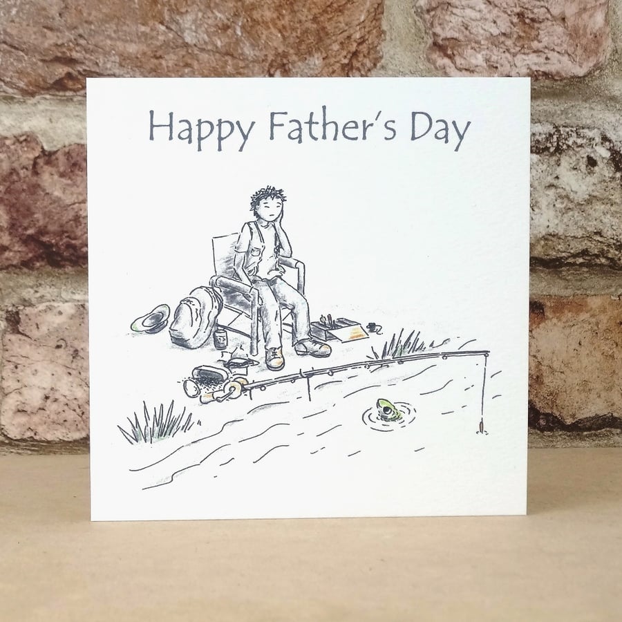 Father's Day Card Gone Fishing