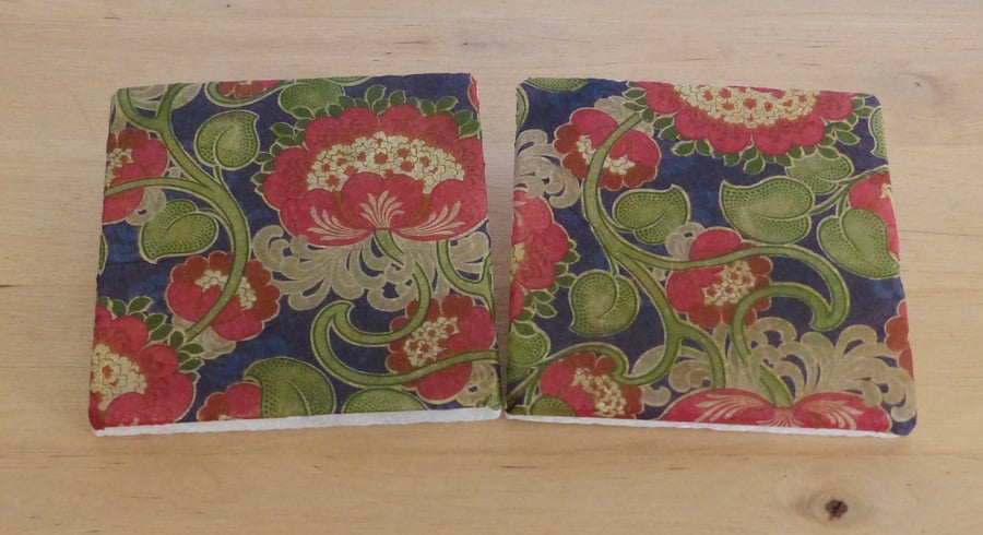 Marble 'William Morris' Coasters