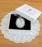Rabbit Pendant Necklace - Silver Leaf Style - Image 3
