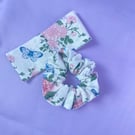 Vintage Butterfly Scrunchie