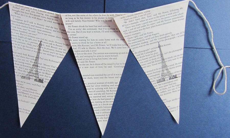 Paper Paris Bunting