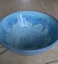 Turquoise green medium carved bowl - Image 5