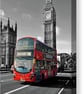 Big Ben Red Bus Westminster Bridge London Photograph Print - Image 6