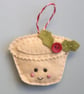 Craft kit, sewing kit, Make Mille the mince pie decoration - Image 4