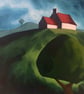 Return to Suzie's Farm - Original acrylic painting 