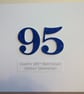 Handmade 95th male birthday card - personalised with any age and message - Image 2