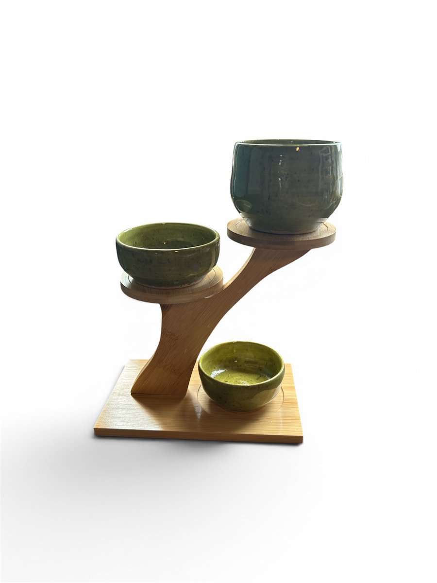 Trio of small dishes
