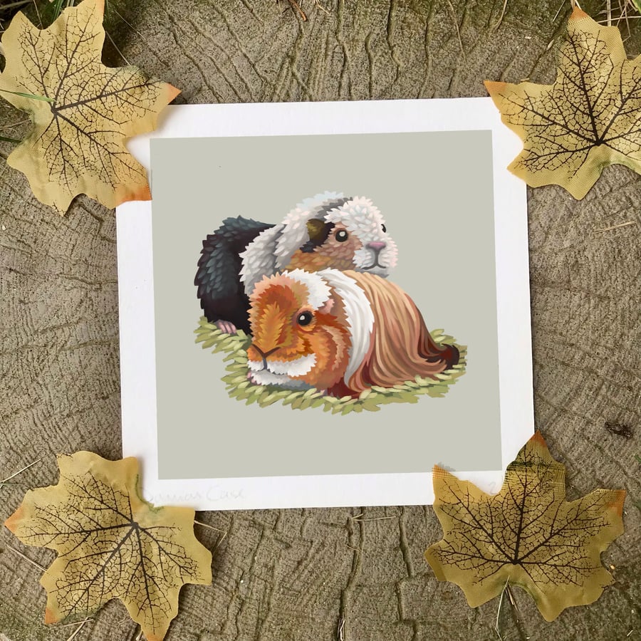 Guinea online pig painting