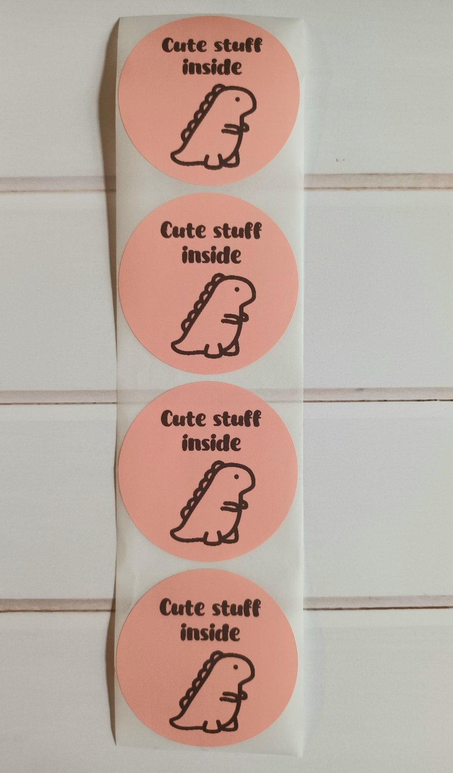 50 Cute Stuff Inside Thermal Printed Stickers (19P)