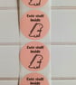 50 Cute Stuff Inside Thermal Printed Stickers (19P)
