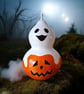 Spooky Gourd Halloween Tea Light Holder