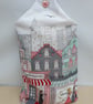 Reusable Fabric Gift Bag, button top