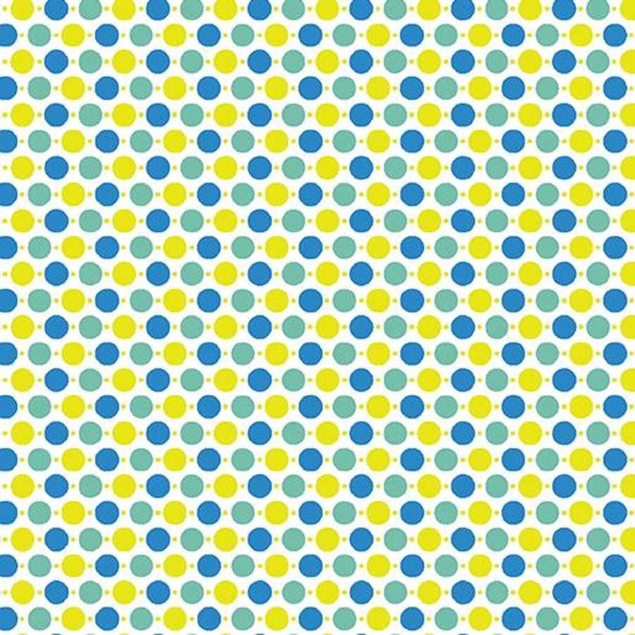 Toadily Hop Dot Spot lime - Benartex 