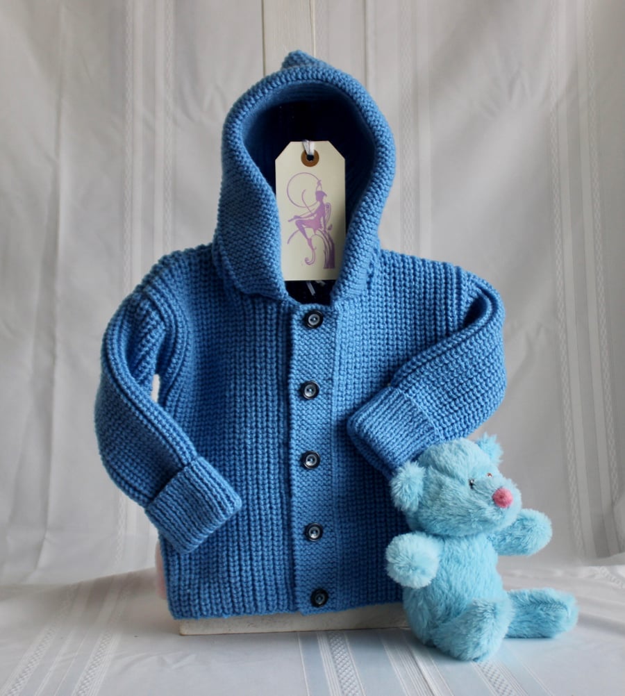 Larger Size Handmade Hooded Jacket
