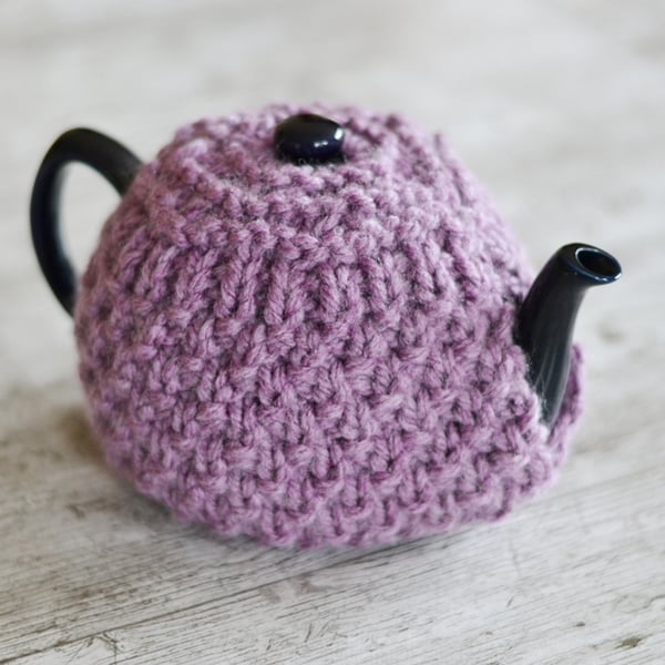Tea Cosy Cover Bramble Super Chunky Knitted 4-6 Cup  , Other Colours