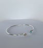 Sterling Silver Cuff With Gemstones - Image 4