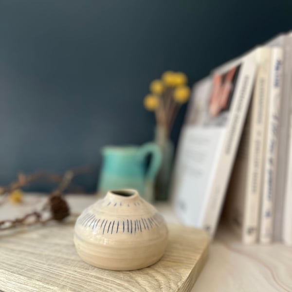 A Ceramic handmade test design vase - 11 - Summer Studio Sale 