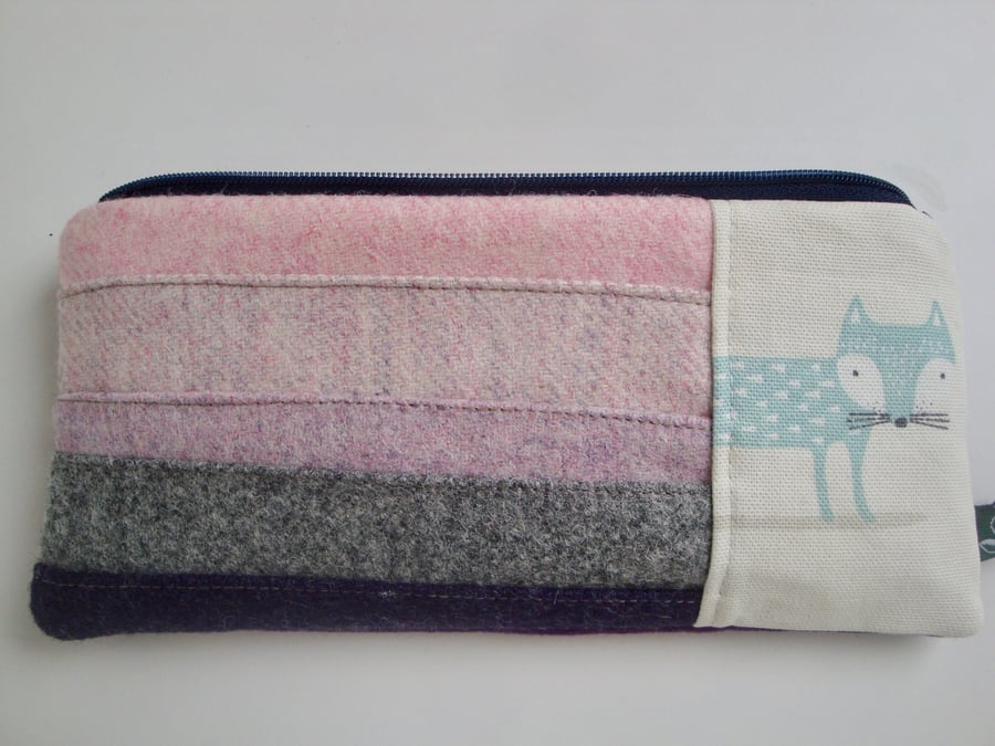Tweed Pencil case - Bits and Bobs pouch - SPECIAL OFFER 