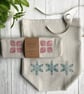 Hand Printed Linen Bread Bag