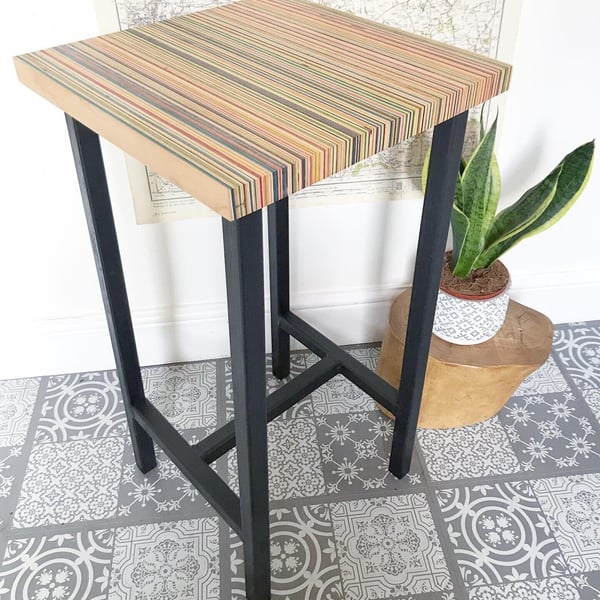 Recycled skateboard Bar Stool