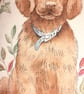 Labrador and Pups cushion - Image 4