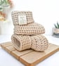 Born in 2027 Crochet Baby Booties – New Baby Keepsake Gift - Image 5